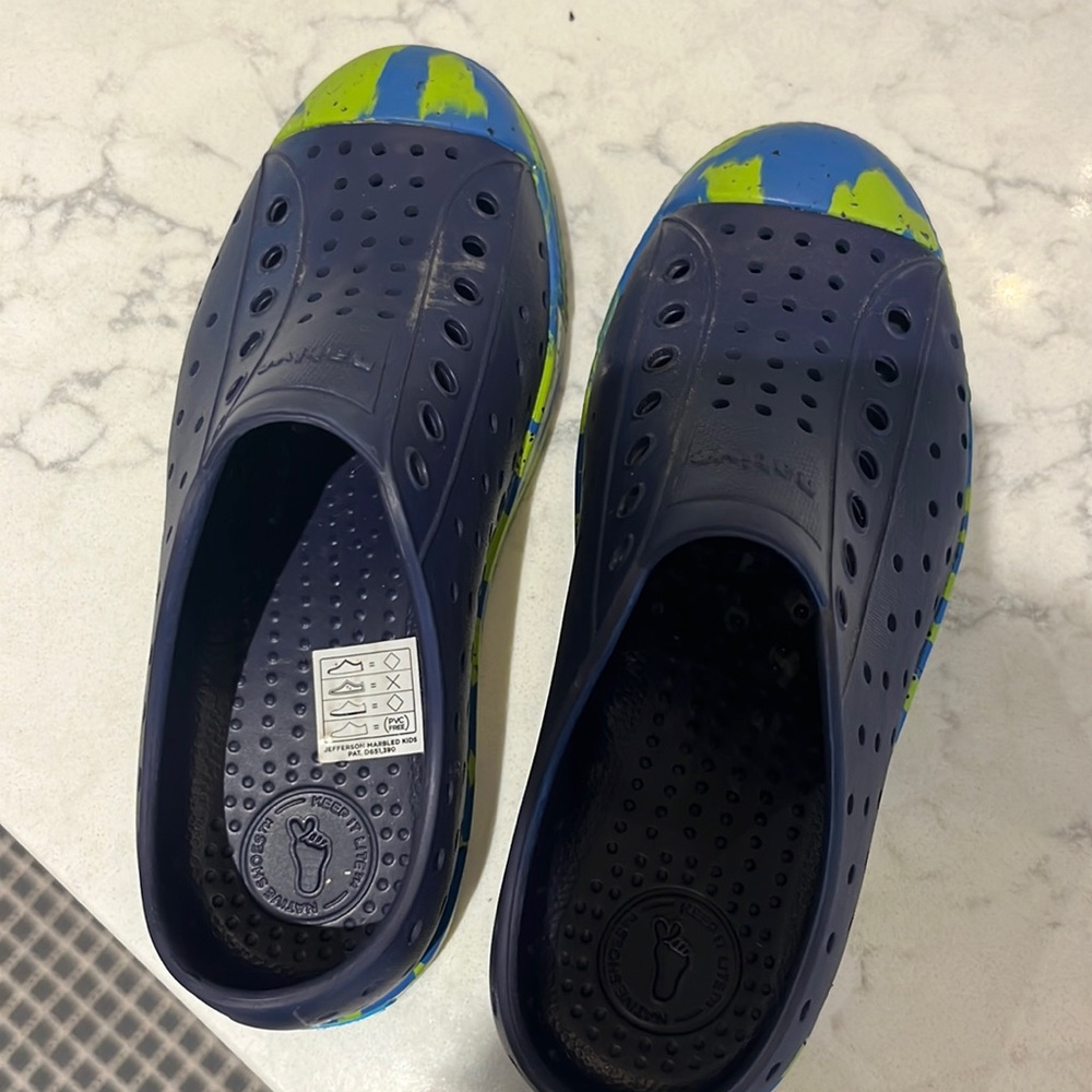 Never worn native shoes